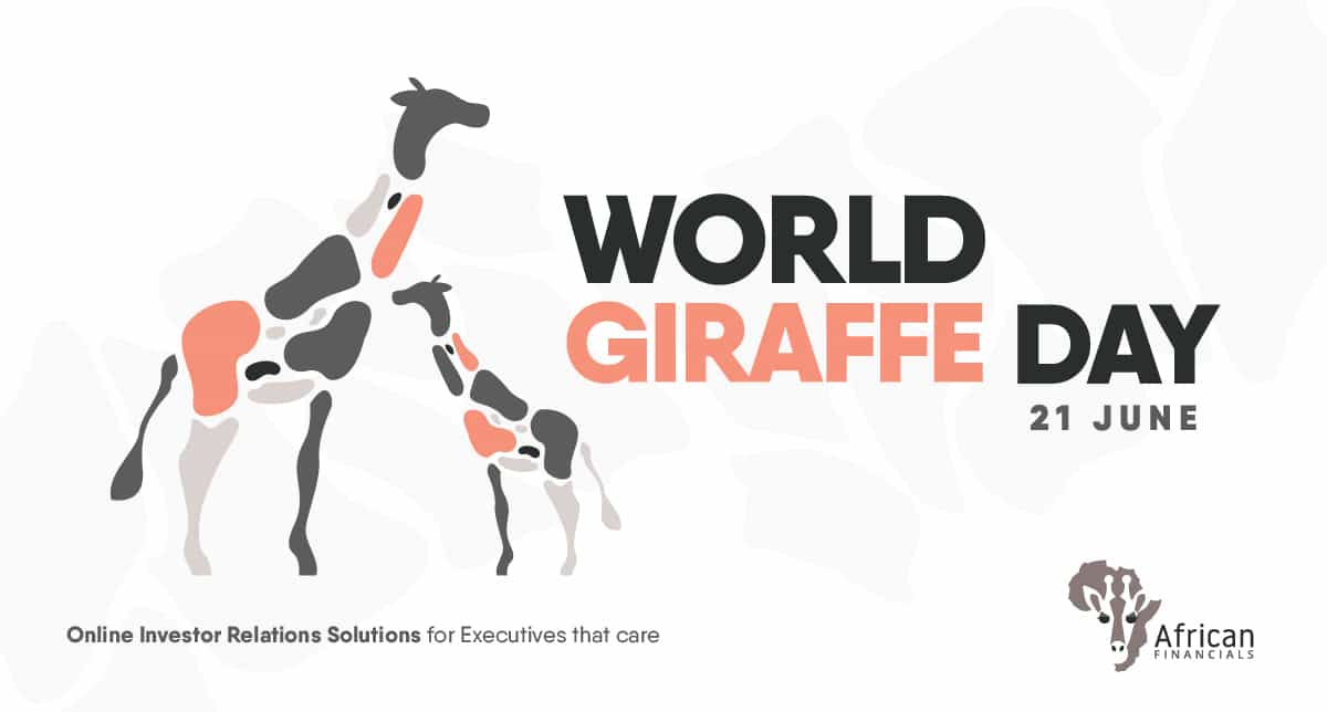 Supporting the LongNecked Ambassadors of the Wild World Giraffe Day